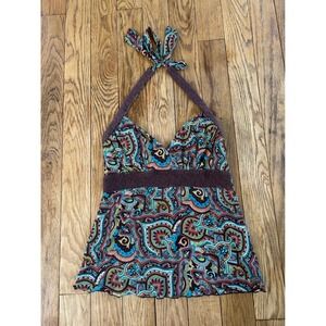 Studio 1940 Multicolor Paisley Tank Top